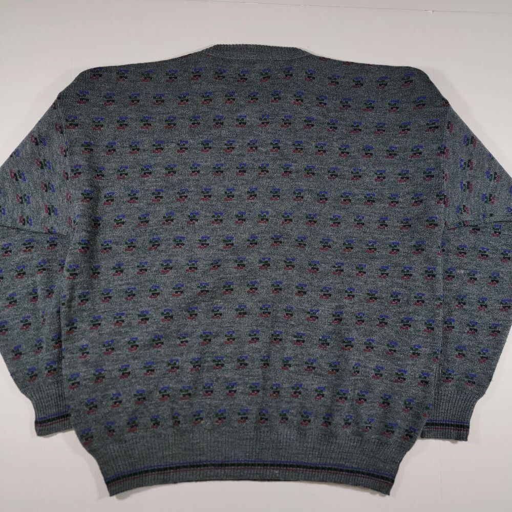 VTG Giorgio Di Firenze Men's Pullover Sweater Crew Neck Wool Acrylic Size XL - Picture 8 of 10